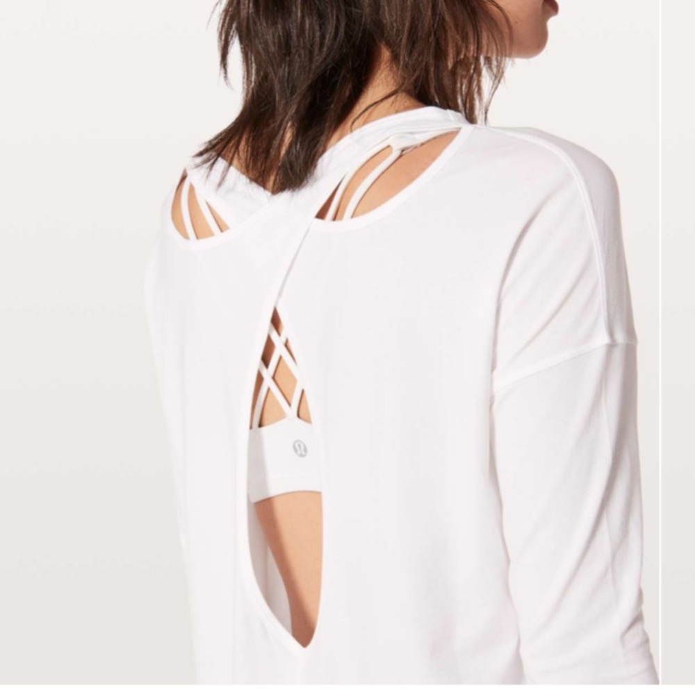 Lululemon Back Into It Long Sleeve Training Top 6